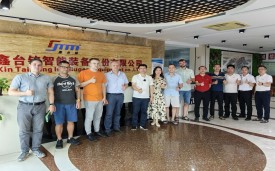 俄罗斯客人一行莅临e乐采参观考察