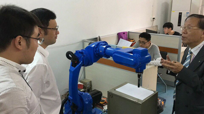 欢迎华南理工大学蒋教授莅临e乐采参观指导工作